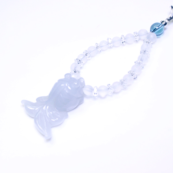 翡翠 金魚 チャームストラップ Shoplapis